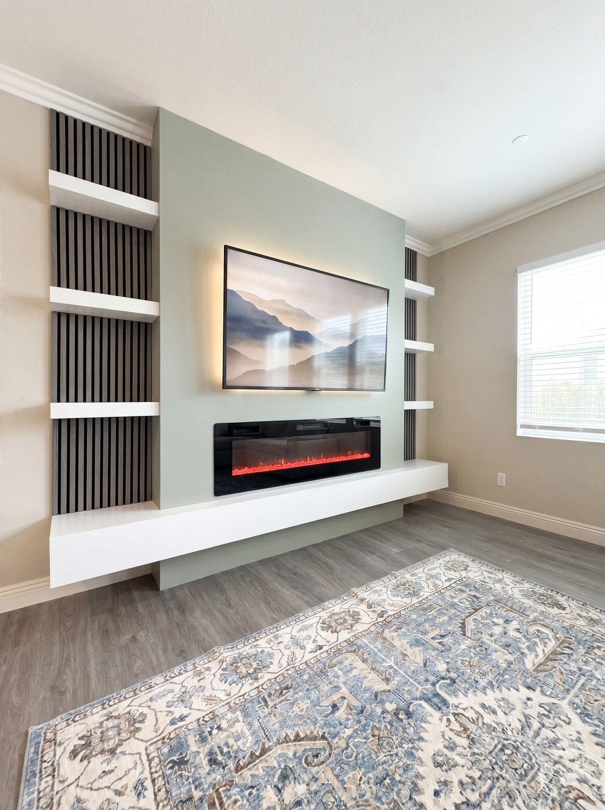 Roman clay & fluted oak, view 6